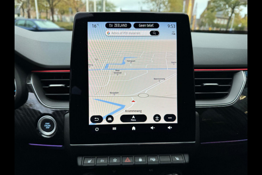 Renault Arkana 1.6 E-Tech Hybrid 145 R.S. Line Elektr verst voorstoel / Stoel & stuurwiel verw. / Groot navi