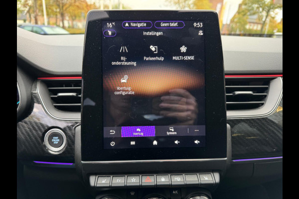 Renault Arkana 1.6 E-Tech Hybrid 145 R.S. Line Elektr verst voorstoel / Stoel & stuurwiel verw. / Groot navi