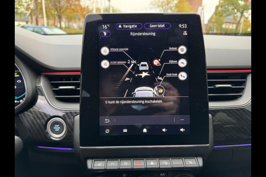 Renault Arkana 1.6 E-Tech Hybrid 145 R.S. Line Elektr verst voorstoel / Stoel & stuurwiel verw. / Groot navi