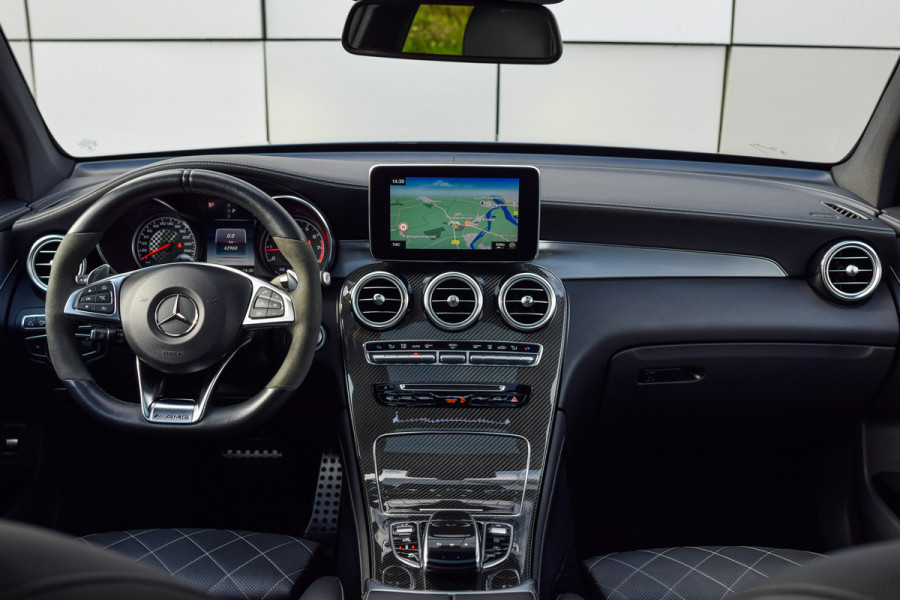 Mercedes-Benz GLC Coupé AMG 43 4-M Designo|Carbon|Standkachel|Keyless|Burmester|Night|21"|New Service