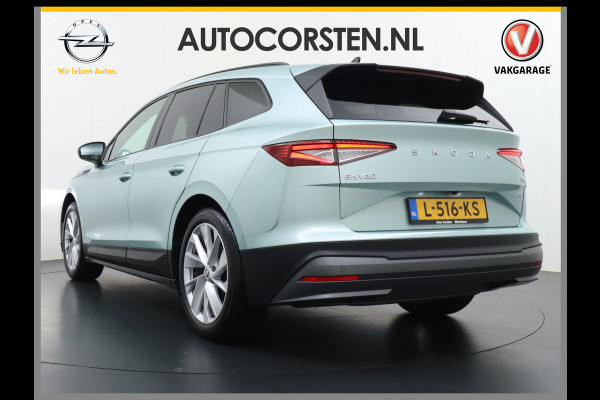 Škoda ENYAQ iV 60 180PK SOH 91% Apple Carplay Android NaviCamera 20" Matrix-Led Pdc-a+v Ecc Lmv Parkeerpakket Stoel+Stuurverwarming Comfortpakk Lichtpakket Dab Keyless advanced Bluetooth Cruise ControlRijstrooksensor Connected services Privacy Glas 1e Eigenaar Nieuwprijs €45.125 Origineel Nederlandse Auto