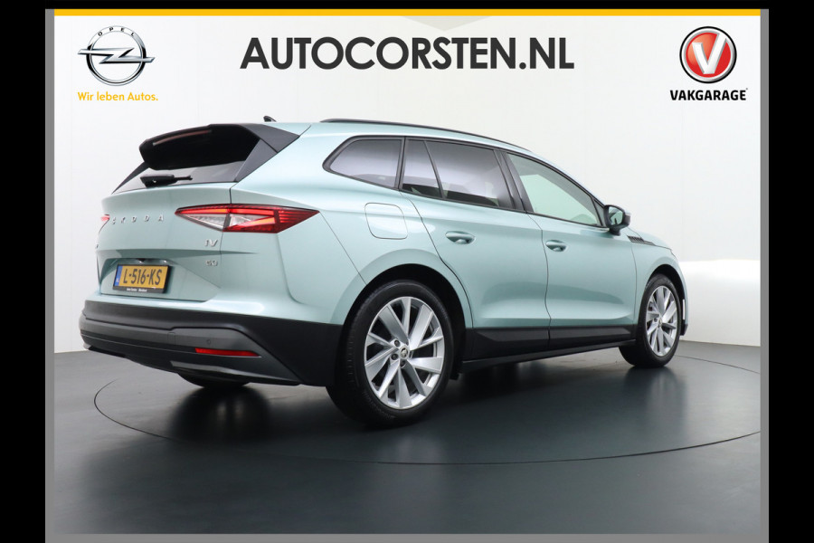 Škoda ENYAQ iV 60 180PK SOH 91% Apple Carplay Android NaviCamera 20" Matrix-Led Pdc-a+v Ecc Lmv Parkeerpakket Stoel+Stuurverwarming Comfortpakk Lichtpakket Dab Keyless advanced Bluetooth Cruise ControlRijstrooksensor Connected services Privacy Glas 1e Eigenaar Nieuwprijs €45.125 Origineel Nederlandse Auto