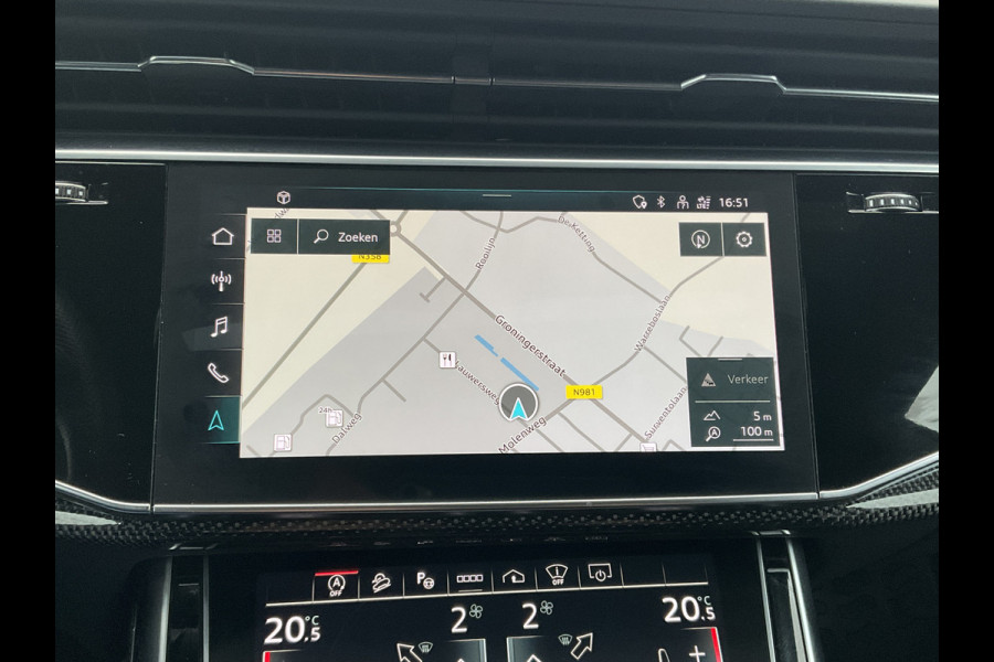 Audi SQ8 4.0 TDI NightVision Carboninleg B&O 4Wielsturing Sfeerverl HUD 360° Trekhaak Audi SQ8 4.0 TDI NightVision Carboninleg B&O 4Wielsturing Sfeerverl HUD 360° Trekhaak