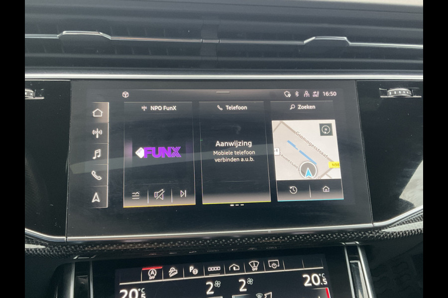 Audi SQ8 4.0 TDI NightVision Carboninleg B&O 4Wielsturing Sfeerverl HUD 360° Trekhaak Audi SQ8 4.0 TDI NightVision Carboninleg B&O 4Wielsturing Sfeerverl HUD 360° Trekhaak