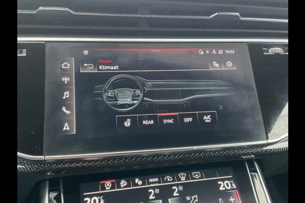 Audi SQ8 4.0 TDI NightVision Carboninleg B&O 4Wielsturing Sfeerverl HUD 360° Trekhaak Audi SQ8 4.0 TDI NightVision Carboninleg B&O 4Wielsturing Sfeerverl HUD 360° Trekhaak