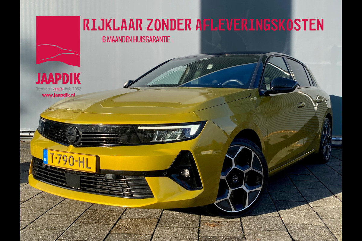 Opel Astra BWJ 2023 | 1.6 Hybrid 181PK GS-LINE | CAMERA | CARPLAY | NAVI | LED | 18'' LMV | SPORTSTOELEN | ALACANTARA Opel Astra BWJ 2023 | 1.6 Hybrid 181PK GS-LINE | CAMERA | CARPLAY | NAVI | LED | 18'' LMV | SPORTSTOELEN | ALACANTARA