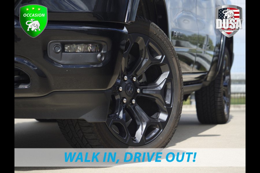 Dodge Ram 1500 | Limited | 5.7 V8 | 4x4 | Crew Cab Night Edition | HEMI | Panorama | Full Nieuw binnen!
