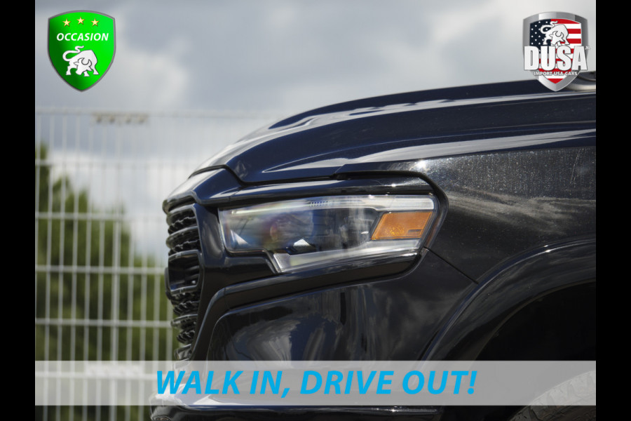 Dodge Ram 1500 | Limited | 5.7 V8 | 4x4 | Crew Cab Night Edition | HEMI | Panorama | Full Nieuw binnen!