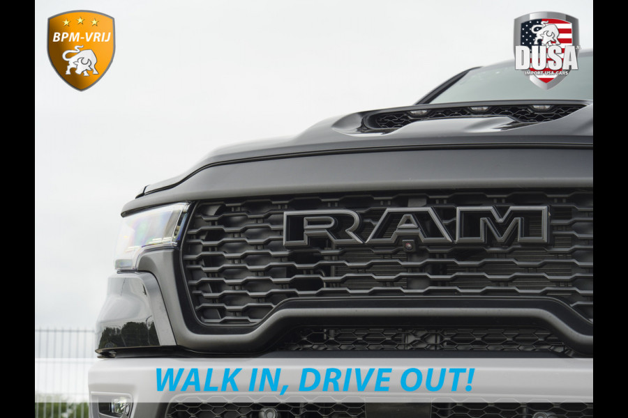 Dodge Ram | RHO | 3.0L Twin-Turbo I6 | 4x4 | Crew Cab | Panoramadak | 14,4-inch Touchscreen | Passenger Display | Getoonde accessoires zijn verkrijgbaar tegen meerprijs