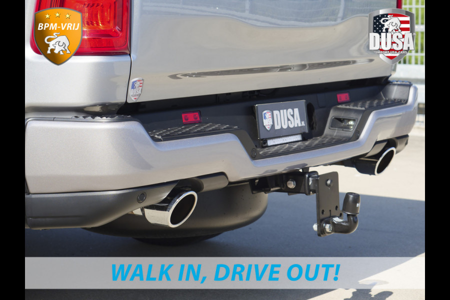 Dodge Ram | 1500 | Laramie | Sport | 3.0L I6 Hurricane | Crew Cab | 4X4 | BPM-VRIJ | Panorama | Billet Silver | SPORT Getoonde accessoires zijn verkrijgbaar tegen meerprijs