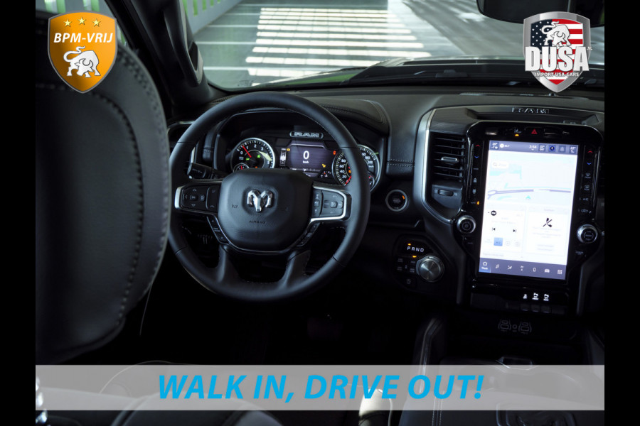 Dodge Ram | 1500 | Laramie | Sport | 3.0L I6 Hurricane | Crew Cab | 4X4 | BPM-VRIJ | Panorama | Billet Silver | SPORT Getoonde accessoires zijn verkrijgbaar tegen meerprijs