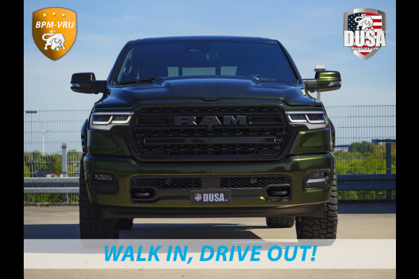 Dodge Ram | 1500 | Limited | 3.0L Twin-Turbo I6 | High Output | BPM-VRIJ | Passenger Display | 14,4 Touch Screen | Harman Kardon | RAMBOX Getoonde accessoires zijn verkrijgbaar tegen meerprijs