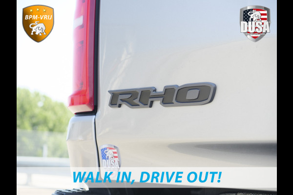 Dodge Ram | RHO | 3.0L Twin-Turbo I6 | 4x4 | Crew Cab TWIN-TURBO HIGH OUTPUT | Panoramadak | 14,4-inch Touchscreen | Passenger Display | Getoonde accessoires zijn verkrijgbaar tegen meerprijs
