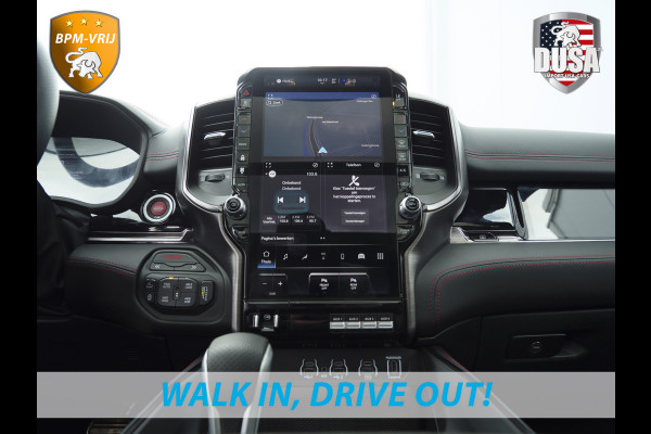 Dodge Ram | RHO | 3.0L Twin-Turbo I6 | 4x4 | Crew Cab TWIN-TURBO HIGH OUTPUT | Panoramadak | 14,4-inch Touchscreen | Passenger Display | Getoonde accessoires zijn verkrijgbaar tegen meerprijs