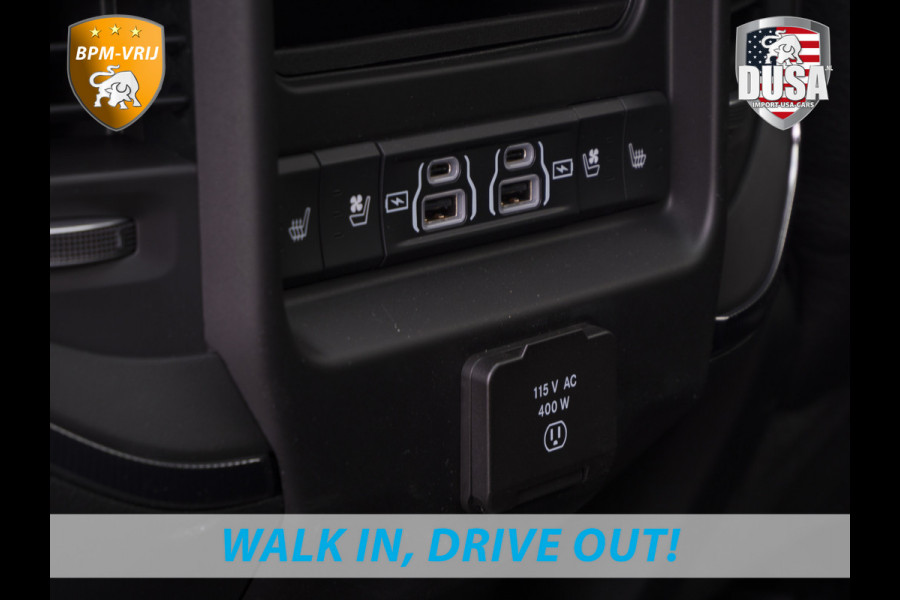 Dodge Ram | RHO | 3.0L Twin-Turbo I6 | 4x4 | Crew Cab TWIN-TURBO HIGH OUTPUT | Panoramadak | 14,4-inch Touchscreen | Passenger Display | Getoonde accessoires zijn verkrijgbaar tegen meerprijs