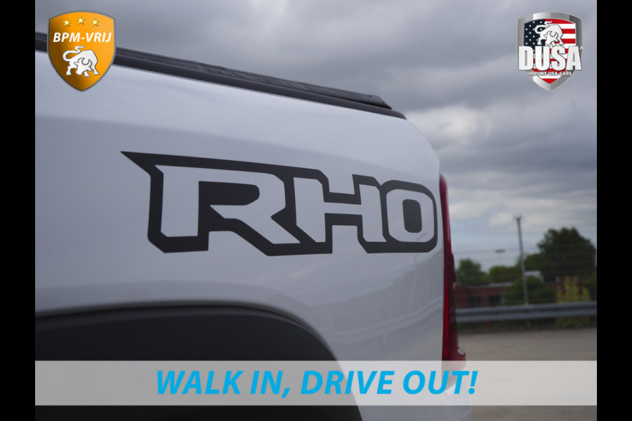 Dodge Ram | RHO | 3.0L Twin-Turbo I6 | 4x4 | Crew Cab TWIN-TURBO HIGH OUTPUT | Panoramadak | 14,4-inch Touchscreen | Passenger Display | Getoonde accessoires zijn verkrijgbaar tegen meerprijs