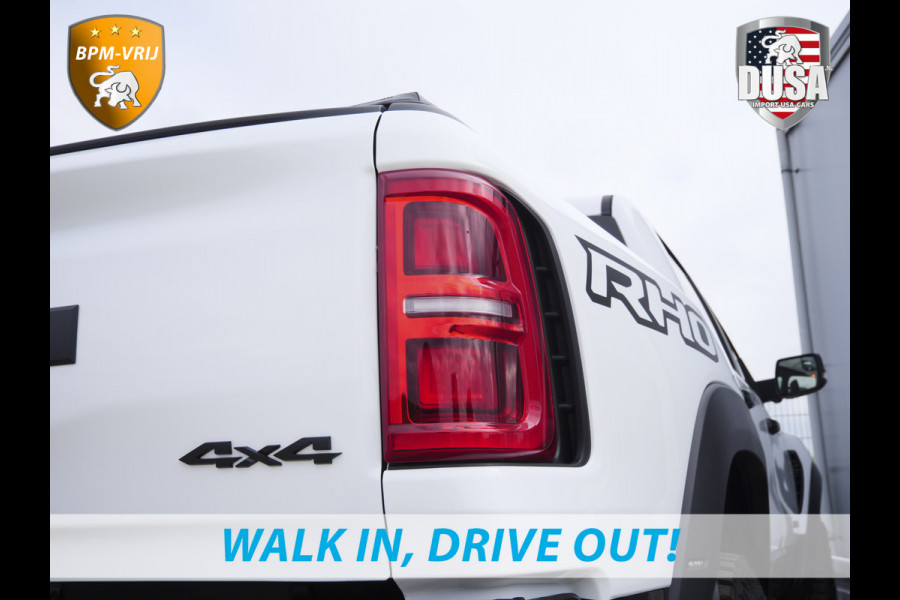 Dodge Ram | RHO | 3.0L Twin-Turbo I6 | 4x4 | Crew Cab TWIN-TURBO HIGH OUTPUT | Panoramadak | 14,4-inch Touchscreen | Passenger Display | Getoonde accessoires zijn verkrijgbaar tegen meerprijs