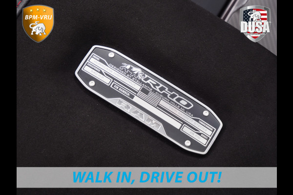 Dodge Ram | RHO | 3.0L Twin-Turbo I6 | 4x4 | Crew Cab TWIN-TURBO HIGH OUTPUT | Panoramadak | 14,4-inch Touchscreen | Passenger Display | Getoonde accessoires zijn verkrijgbaar tegen meerprijs