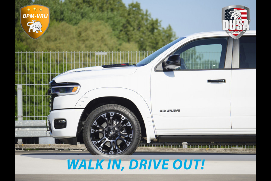 Dodge Ram | 1500 | Limited | 3.0L Twin-Turbo I6 | High Output | BPM-VRIJ Passenger Display | 14,4 Touch Screen | RAMBOX Getoonde accessoires zijn verkrijgbaar tegen meerprijs