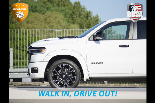 Dodge Ram | 1500 | Limited | 3.0L Twin-Turbo I6 | High Output | BPM-VRIJ Passenger Display | 14,4 Touch Screen | RAMBOX Getoonde accessoires zijn verkrijgbaar tegen meerprijs