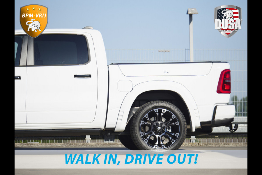 Dodge Ram | 1500 | Limited | 3.0L Twin-Turbo I6 | High Output | BPM-VRIJ Passenger Display | 14,4 Touch Screen | RAMBOX Getoonde accessoires zijn verkrijgbaar tegen meerprijs
