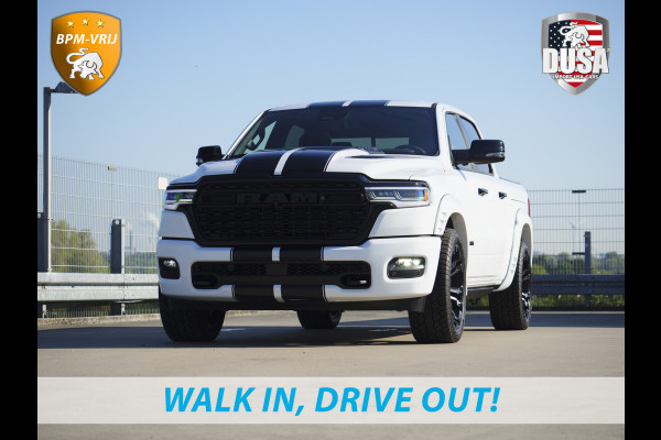 Dodge Ram | 1500 | Limited | 3.0L Twin-Turbo I6 | High Output | BPM-VRIJ Passenger Display | 14,4 Touch Screen | RAMBOX Getoonde accessoires zijn verkrijgbaar tegen meerprijs