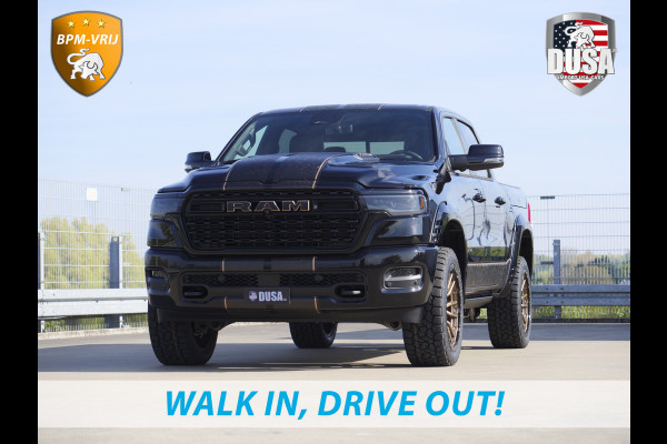 Dodge Ram | 1500 | Limited | 3.0L Twin-Turbo I6 | High Output | BPM-VRIJ | Passenger Display | 14,4 Touch Screen | LPG | RAMBOX Getoonde accessoires zijn verkrijgbaar tegen meerprijs Dodge Ram | 1500 | Limited | 3.0L Twin-Turbo I6 | High Output | BPM-VRIJ | Passenger Display | 14,4 Touch Screen | LPG | RAMBOX Getoonde accessoires zijn verkrijgbaar tegen meerprijs