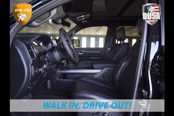 Dodge Ram | 1500 | Rebel | Premium | 4x4 | Crew Cab | 3.0L Twin-turbo I6 | BPM-VRIJ | 10,2 inch Passenger Screen | Harman Kardon | Getoonde accessoires zijn verkrijgbaar tegen meerprijs