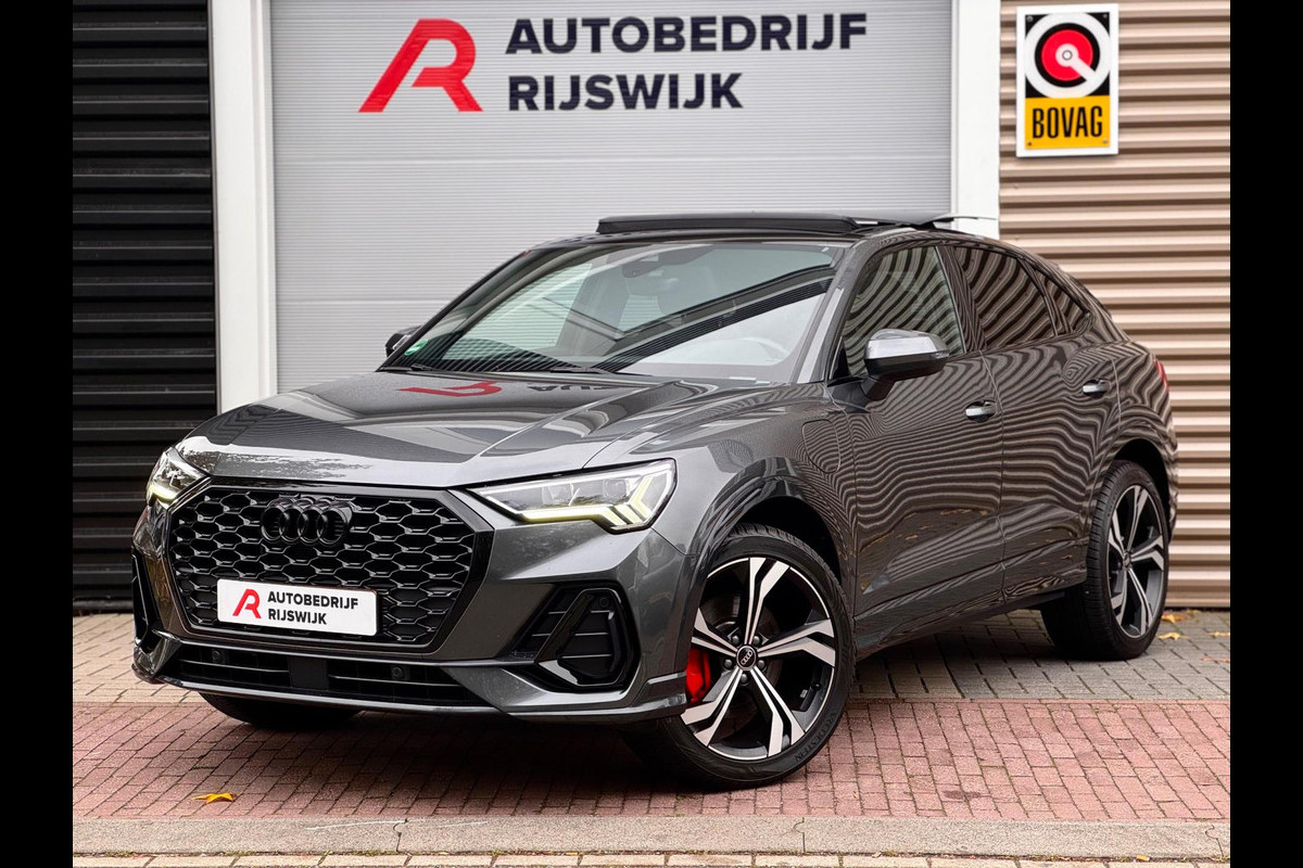 Audi Q3 Sportback 45 TFSI e S Edition Pano/B&O/Keyless/Trekhaak Audi Q3 Sportback 45 TFSI e S Edition Pano/B&O/Keyless/Trekhaak