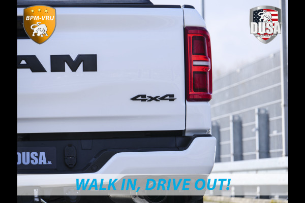 Dodge Ram | 1500 | Limited | Night | 3.0L Twin-Turbo I6 | High Output | BPM-VRIJ Massage stoelen | Harman Kardon | Passenger Display | RAMBOX Getoonde accessoires zijn verkrijgbaar tegen meerprijs
