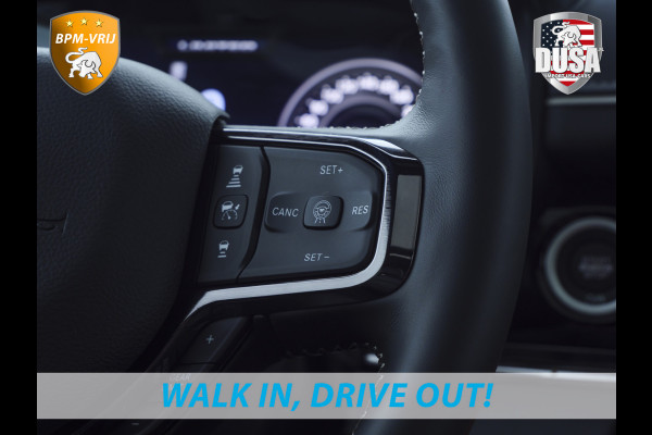 Dodge Ram | 1500 | Limited | Night | 3.0L Twin-Turbo I6 | High Output | BPM-VRIJ Massage stoelen | Harman Kardon | Passenger Display | RAMBOX Getoonde accessoires zijn verkrijgbaar tegen meerprijs