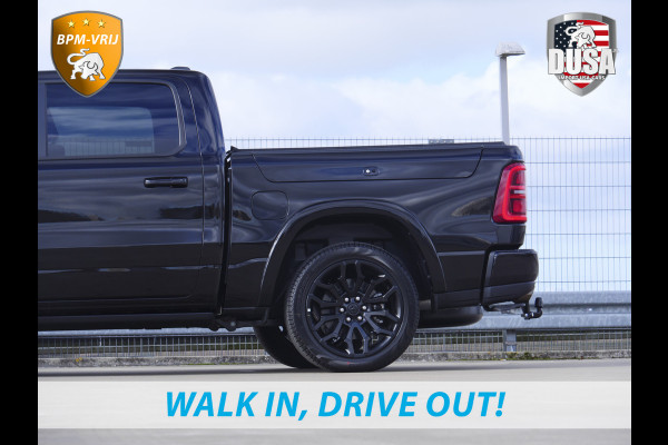 Dodge Ram | 1500 | Limited | Night | 3.0L Twin-Turbo I6 | High Output | BPM-VRIJ | Passenger Display | 14,4 Touch Screen | Harman Kardon | RAMBOX Getoonde accessoires zijn verkrijgbaar tegen meerprijs Dodge Ram | 1500 | Limited | Night | 3.0L Twin-Turbo I6 | High Output | BPM-VRIJ | Passenger Display | 14,4 Touch Screen | Harman Kardon | RAMBOX Getoonde accessoires zijn verkrijgbaar tegen meerprijs