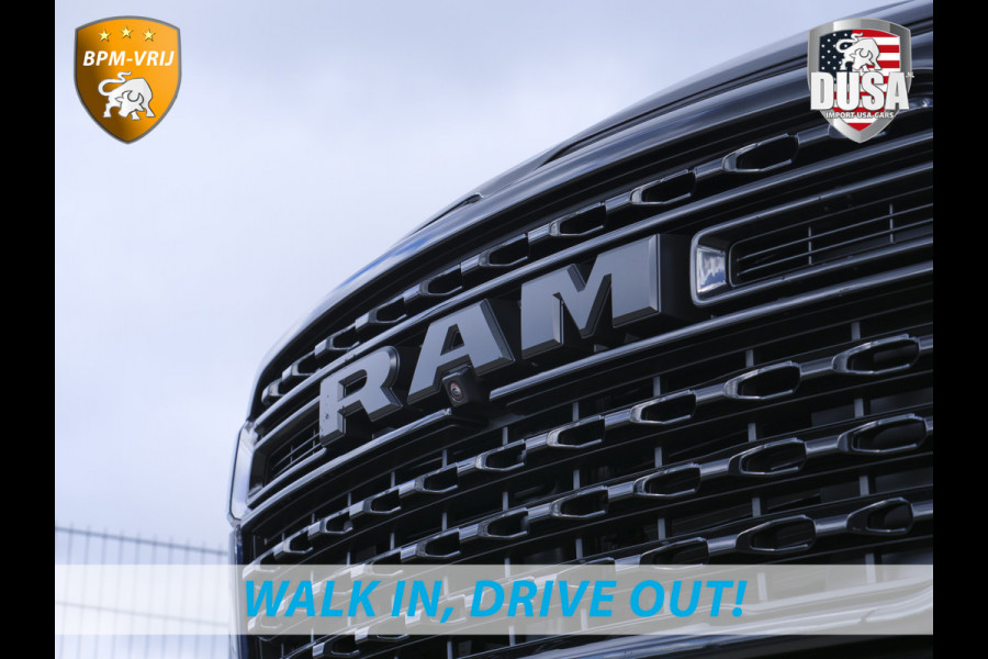 Dodge Ram | 1500 | Limited | Night | 3.0L Twin-Turbo I6 | High Output | BPM-VRIJ | Passenger Display | 14,4 Touch Screen | Harman Kardon | RAMBOX Getoonde accessoires zijn verkrijgbaar tegen meerprijs Dodge Ram | 1500 | Limited | Night | 3.0L Twin-Turbo I6 | High Output | BPM-VRIJ | Passenger Display | 14,4 Touch Screen | Harman Kardon | RAMBOX Getoonde accessoires zijn verkrijgbaar tegen meerprijs