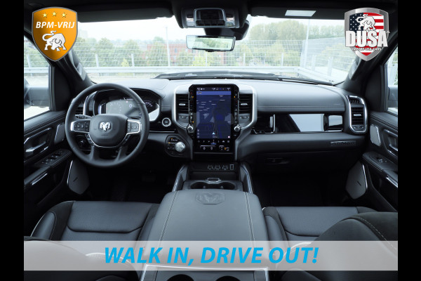 Dodge Ram 1500 | Laramie | Night | 3.0L I6 Hurricane | BPM-VRIJ | 4X4 | | BPM-VRIJ | 14,4-inch Touchscreen | Passenger Display | Getoonde accessoires zijn verkrijgbaar tegen meerprijs