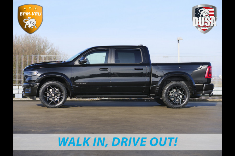 Dodge Ram | 1500 | Limited | Night | 3.0L Twin-Turbo I6 | High Output | BPM-VRIJ | Passenger Display | 14,4 Touch Screen | Harman Kardon | RAMBOX Getoonde accessoires zijn verkrijgbaar tegen meerprijs