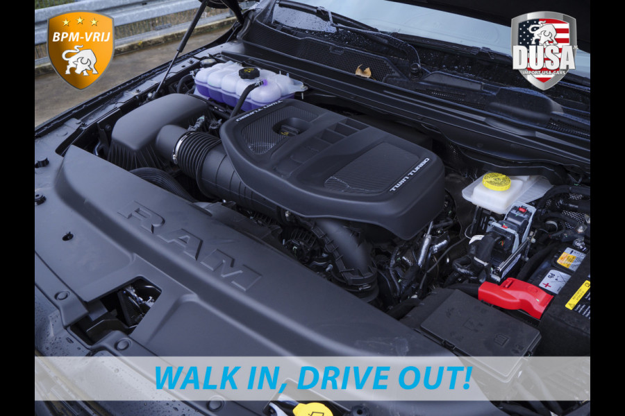 Dodge Ram | 1500 | Limited | Night | 3.0L Twin-Turbo I6 | High Output | BPM-VRIJ | Passenger Display | 14,4 Touch Screen | Harman Kardon | RAMBOX Getoonde accessoires zijn verkrijgbaar tegen meerprijs