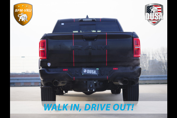 Dodge Ram | 1500 | Limited | Night | 3.0L Twin-Turbo I6 | High Output | BPM-VRIJ | Passenger Display | 14,4 Touch Screen | RAMBOX Getoonde accessoires zijn verkrijgbaar tegen meerprijs