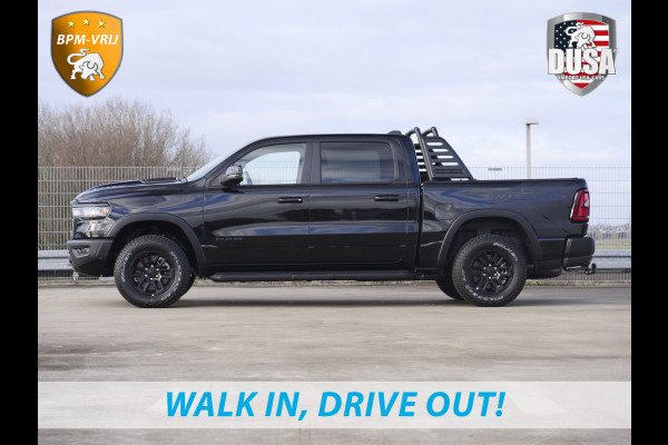 Dodge Ram | 1500 | Rebel | Premium | 4x4 | Crew Cab | 3.0L Twin-turbo I6 | BPM-VRIJ | 14,4 inch Touchscreen | LPG | Harman Kardon | Getoonde accessoires zijn verkrijgbaar tegen meerprijs Dodge Ram | 1500 | Rebel | Premium | 4x4 | Crew Cab | 3.0L Twin-turbo I6 | BPM-VRIJ | 14,4 inch Touchscreen | LPG | Harman Kardon | Getoonde accessoires zijn verkrijgbaar tegen meerprijs