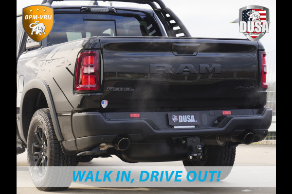 Dodge Ram | 1500 | Rebel | Premium | 4x4 | Crew Cab | 3.0L Twin-turbo I6 | BPM-VRIJ | 14,4 inch Touchscreen | LPG | Harman Kardon | Getoonde accessoires zijn verkrijgbaar tegen meerprijs Dodge Ram | 1500 | Rebel | Premium | 4x4 | Crew Cab | 3.0L Twin-turbo I6 | BPM-VRIJ | 14,4 inch Touchscreen | LPG | Harman Kardon | Getoonde accessoires zijn verkrijgbaar tegen meerprijs