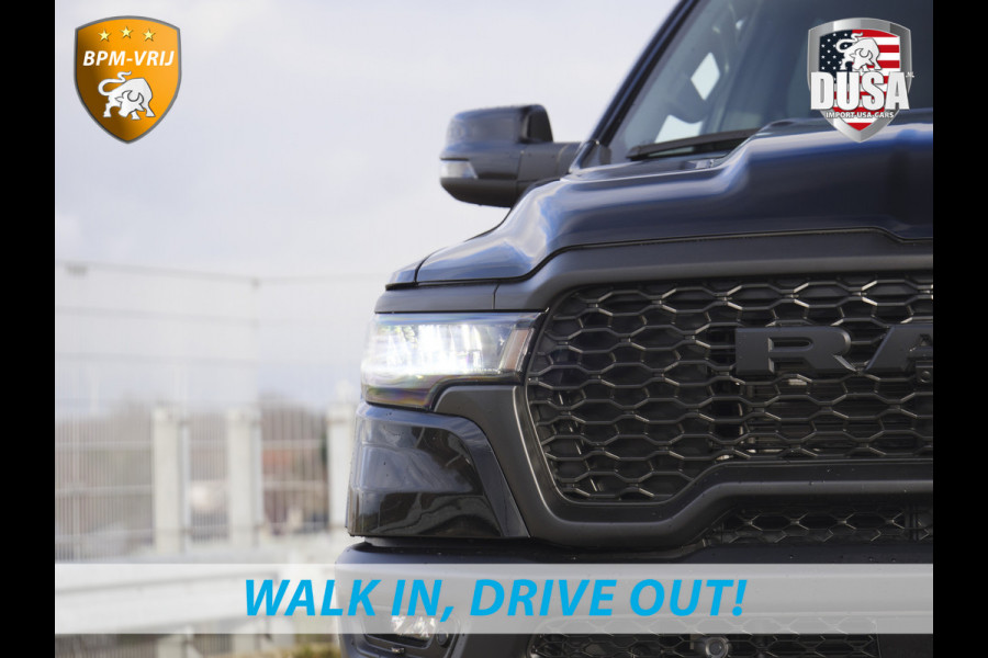 Dodge Ram | 1500 | Rebel | Premium | 4x4 | Crew Cab | 3.0L Twin-turbo I6 | BPM-VRIJ | 14,4 inch Touchscreen | LPG | Harman Kardon | Getoonde accessoires zijn verkrijgbaar tegen meerprijs Dodge Ram | 1500 | Rebel | Premium | 4x4 | Crew Cab | 3.0L Twin-turbo I6 | BPM-VRIJ | 14,4 inch Touchscreen | LPG | Harman Kardon | Getoonde accessoires zijn verkrijgbaar tegen meerprijs