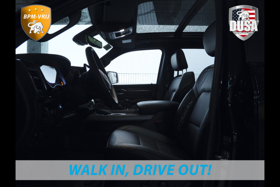 Dodge Ram | 1500 | Rebel | Premium | 4x4 | Crew Cab | 3.0L Twin-turbo I6 | BPM-VRIJ | 14,4 inch Touchscreen | LPG | Harman Kardon | Getoonde accessoires zijn verkrijgbaar tegen meerprijs Dodge Ram | 1500 | Rebel | Premium | 4x4 | Crew Cab | 3.0L Twin-turbo I6 | BPM-VRIJ | 14,4 inch Touchscreen | LPG | Harman Kardon | Getoonde accessoires zijn verkrijgbaar tegen meerprijs