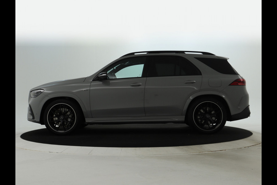 Mercedes-Benz GLE Mercedes-AMG 53 Hybrid 4MATIC+ | Trekhaak | Panoramadak | Burmester® | 22 Inch AMG Velgen | Distronic | Memory Voorstoelen | 360°-Camera. Inclusief 24 maanden MB Certified garantie voor Europa.