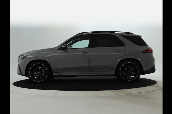 Mercedes-Benz GLE Mercedes-AMG 53 Hybrid 4MATIC+ | Trekhaak | Panoramadak | Burmester® | 22 Inch AMG Velgen | Distronic | Memory Voorstoelen | 360°-Camera. Inclusief 24 maanden MB Certified garantie voor Europa.