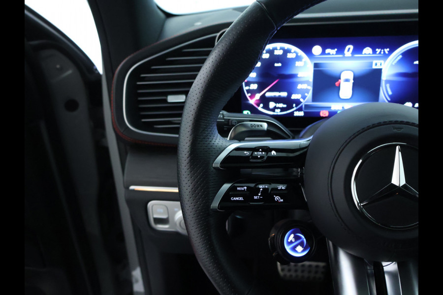 Mercedes-Benz GLE Mercedes-AMG 53 Hybrid 4MATIC+ | Trekhaak | Panoramadak | Burmester® | 22 Inch AMG Velgen | Distronic | Memory Voorstoelen | 360°-Camera. Inclusief 24 maanden MB Certified garantie voor Europa.