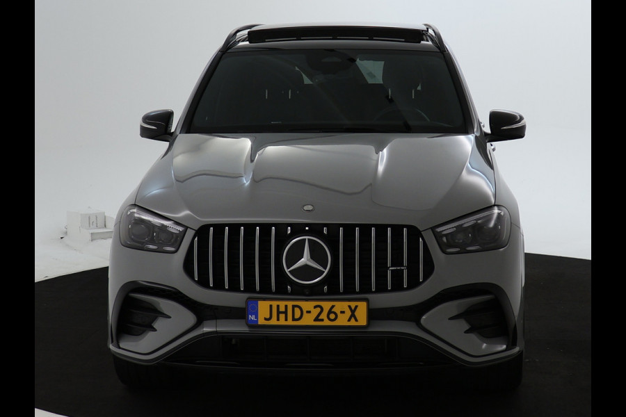 Mercedes-Benz GLE Mercedes-AMG 53 Hybrid 4MATIC+ | Trekhaak | Panoramadak | Burmester® | 22 Inch AMG Velgen | Distronic | Memory Voorstoelen | 360°-Camera. Inclusief 24 maanden MB Certified garantie voor Europa.