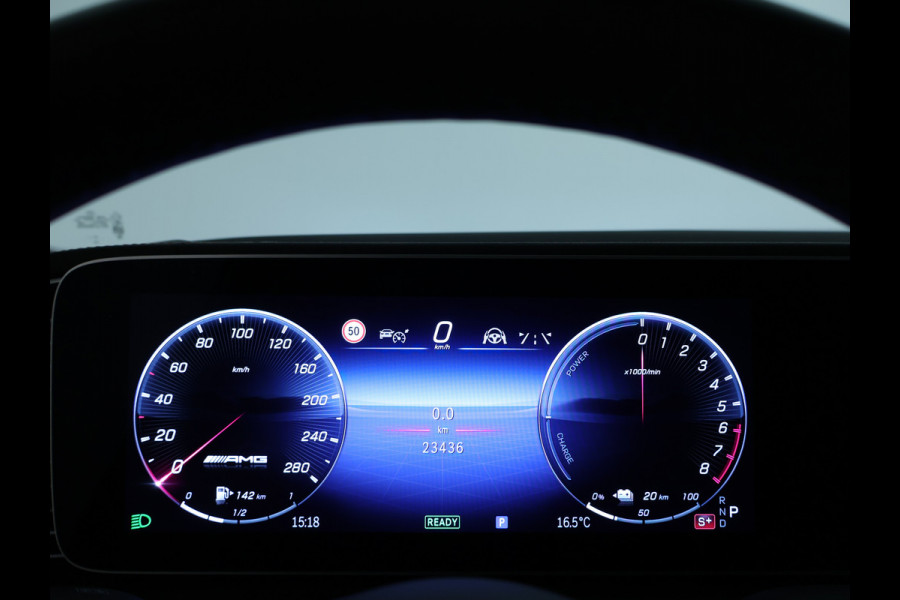 Mercedes-Benz GLE Mercedes-AMG 53 Hybrid 4MATIC+ | Trekhaak | Panoramadak | Burmester® | 22 Inch AMG Velgen | Distronic | Memory Voorstoelen | 360°-Camera. Inclusief 24 maanden MB Certified garantie voor Europa.
