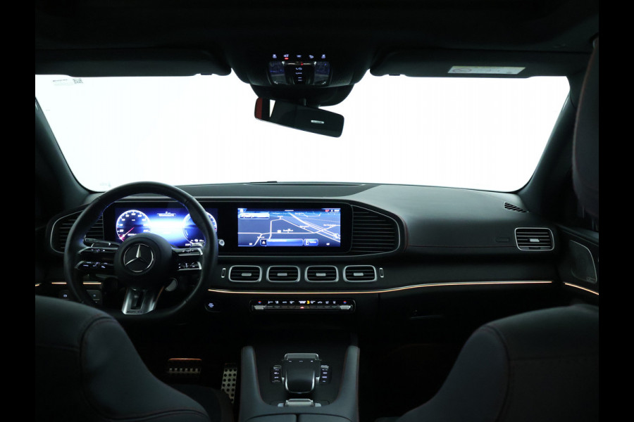Mercedes-Benz GLE Mercedes-AMG 53 Hybrid 4MATIC+ | Trekhaak | Panoramadak | Burmester® | 22 Inch AMG Velgen | Distronic | Memory Voorstoelen | 360°-Camera. Inclusief 24 maanden MB Certified garantie voor Europa.