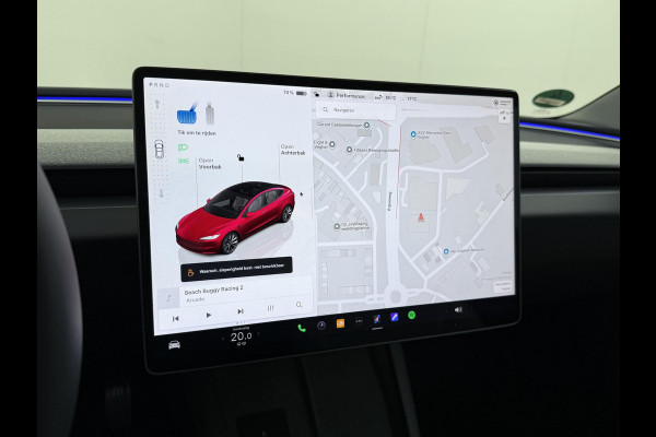 Tesla Model 3 Long Range AWD 78 kWh TREKHAAK | FULL SELFDRIVE | VOLLEDIGE FABRIEKSGARANTIE T/M 12-2027/80.000KM | AANDRIJFLIJN EN ACCU GARANTIE T/M 12-2031