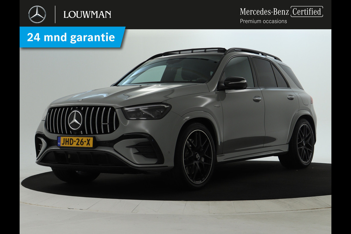 Mercedes-Benz GLE Mercedes-AMG 53 Hybrid 4MATIC+ | Trekhaak | Panoramadak | Burmester® | 22 Inch AMG Velgen | Distronic | Memory Voorstoelen | 360°-Camera. Inclusief 24 maanden MB Certified garantie voor Europa. Mercedes-Benz GLE Mercedes-AMG 53 Hybrid 4MATIC+ | Trekhaak | Panoramadak | Burmester® | 22 Inch AMG Velgen | Distronic | Memory Voorstoelen | 360°-Camera. Inclusief 24 maanden MB Certified garantie voor Europa.