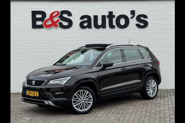 Seat Ateca 1.4 EcoTSI Xcellence Leder Camera Panorama Trekhaak Led verlichting Stoelverwarming